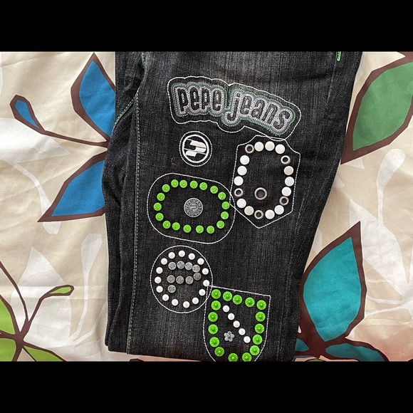 y2k lowrise pepe jeans w detailing - Picture 2 of 5